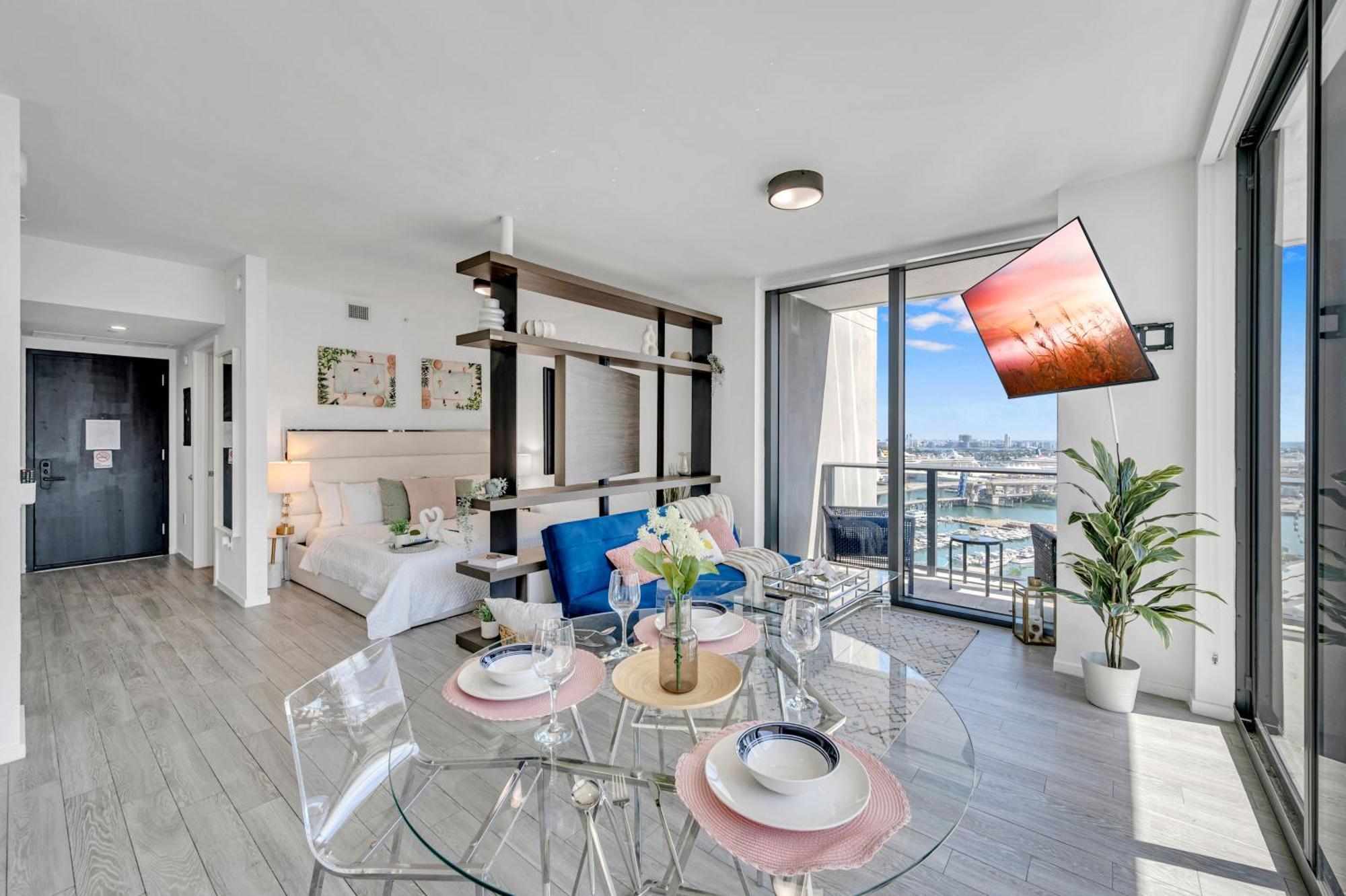 Mesmerizing Views Corner Condo Miami Esterno foto