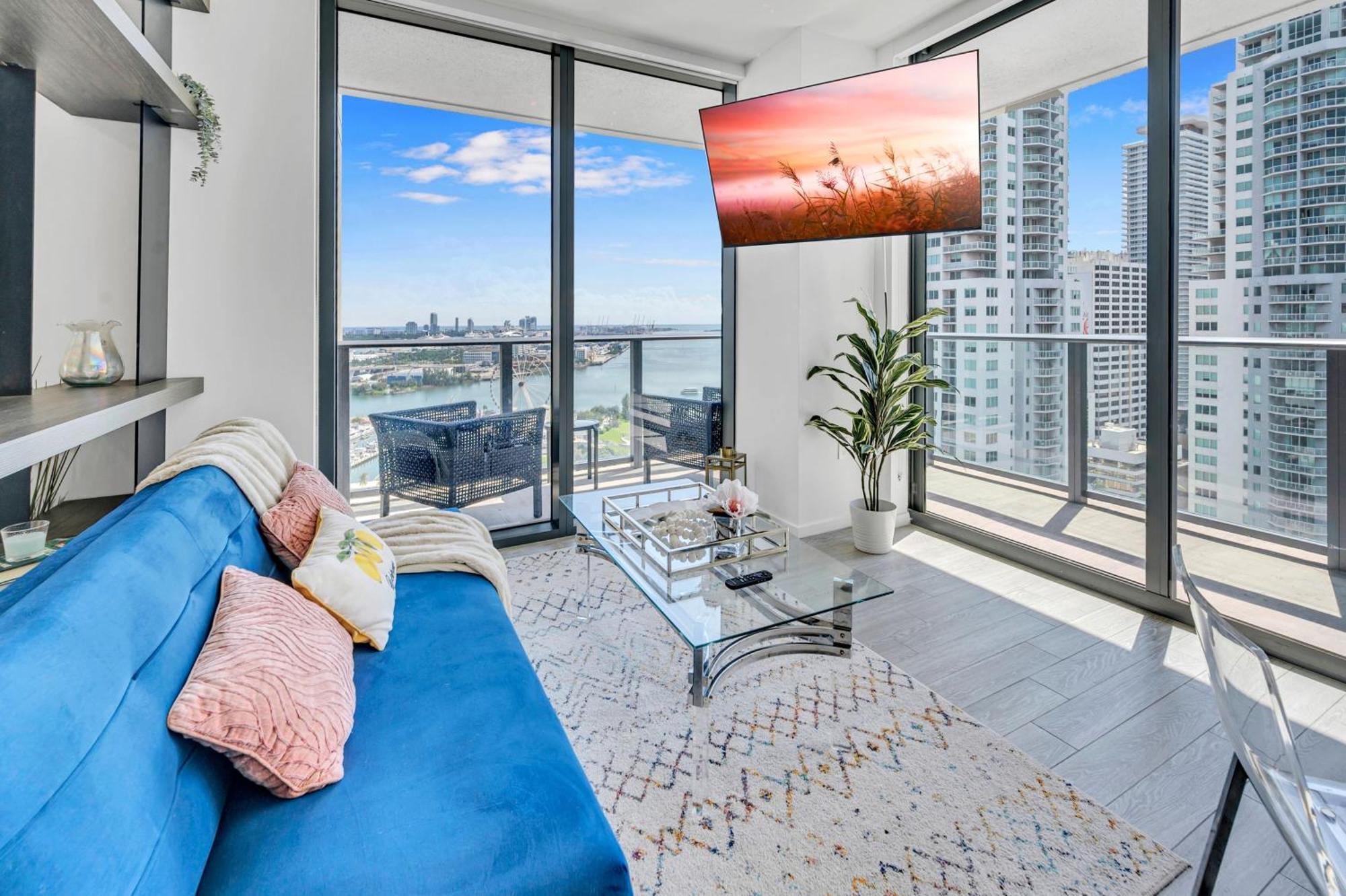 Mesmerizing Views Corner Condo Miami Esterno foto