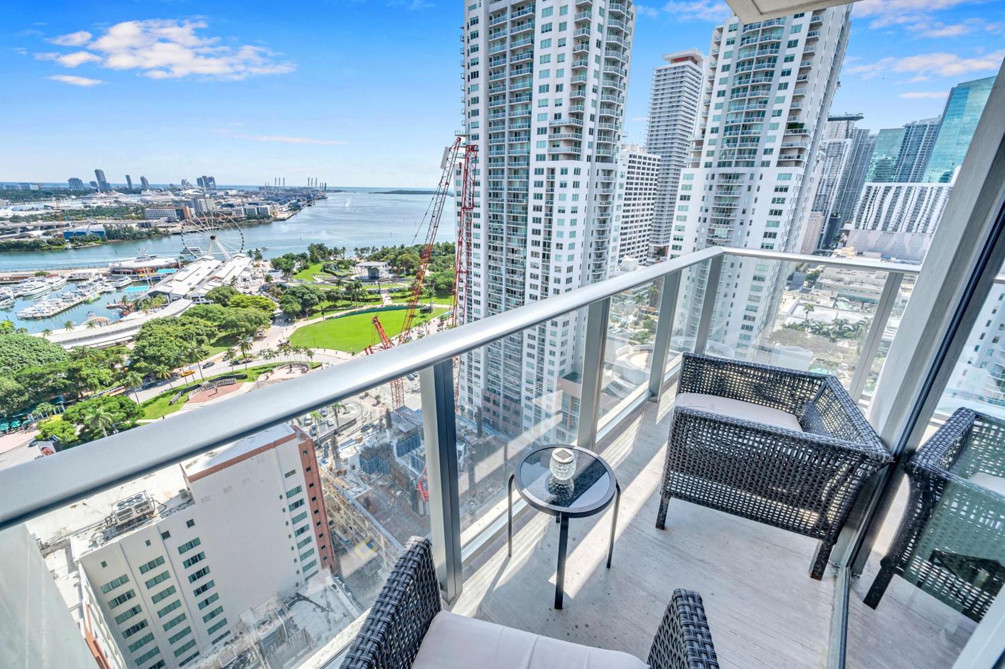 Mesmerizing Views Corner Condo Miami Esterno foto